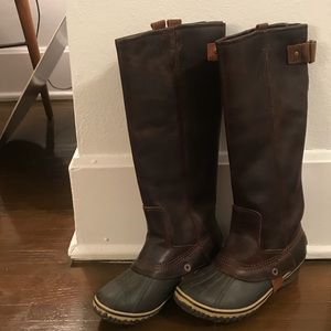 Sorel Slimpack Tall Boots- size 6